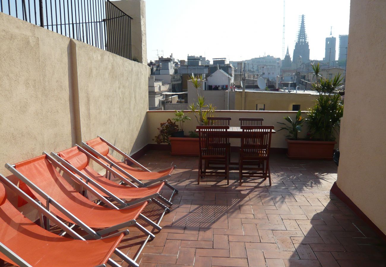 Apartamento em Barcelona - GOTHIC - Shared terrace apartment Apartamento em Barcelona - GOTHIC - Shared terrace apartment
