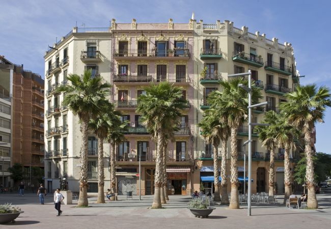 Apartamento em Barcelona - Parallel Centric Flat,Terrace,WiFi-2-Dormitorios Apartamento em Barcelona - Parallel Centric Flat,Terrace,WiFi-2-Dormitorios