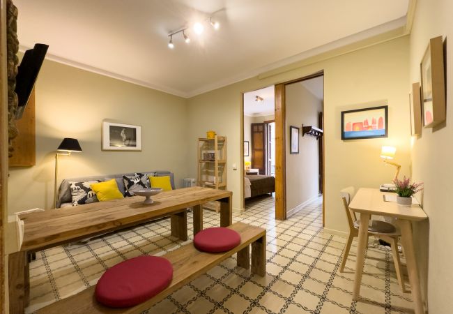 Apartamento em Barcelona - GRACIA BONAVISTA, ótimo apartamento restaurado para alugar no centro de Barcelona