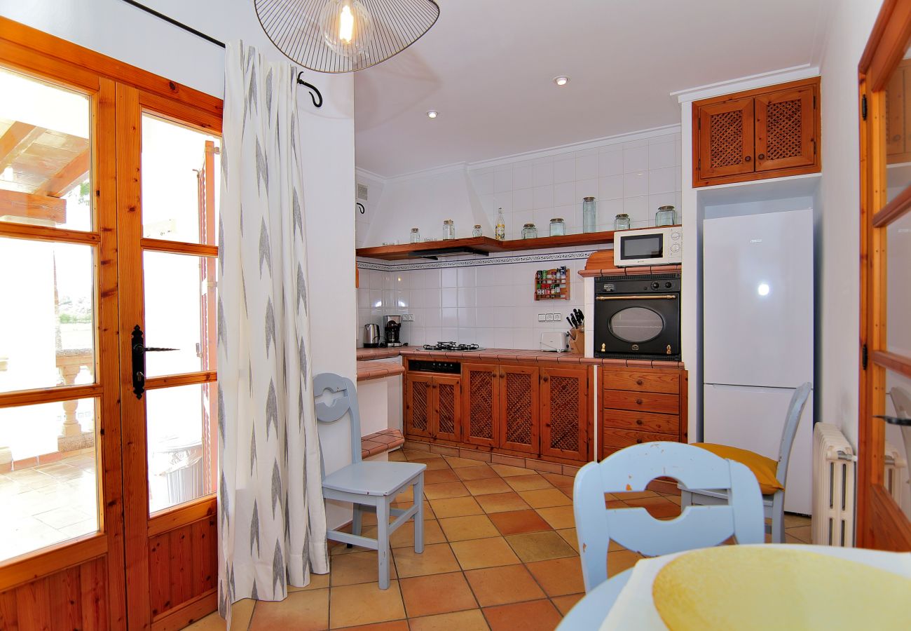 Fazenda em Sa Pobla - Can Mussol 040 magnifica villa con piscina privada, gran jardín, zona infantil, billar, ping pong y WiFi Fazenda em Sa Pobla - Can Mussol 040 magnifica villa con piscina privada, gran jardín, zona infantil, billar, ping pong y WiFi