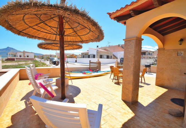 Casa em Son Serra de Marina - Casa Embat 045 fantástica casa con vistas al mar, terraza, barbacoa y kayaks Casa em Son Serra de Marina - Casa Embat 045 fantástica casa con vistas al mar, terraza, barbacoa y kayaks