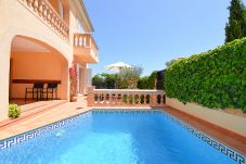 Casa em Son Serra de Marina - Ca Na Caragola 050 fantástica villa con piscina privada, terraza, aire acondicionado y barbacoa
