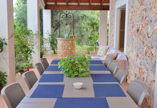 Fazenda em Buger - Son Tresco 126 fantástica finca ideal para grupos, con jardín, terraza, ping pong y WiFi Fazenda em Buger - Son Tresco 126 fantástica finca ideal para grupos, con jardín, terraza, ping pong y WiFi