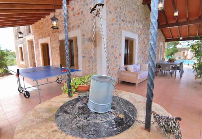Fazenda em Buger - Son Tresco 126 fantástica finca ideal para grupos, con jardín, terraza, ping pong y WiFi Fazenda em Buger - Son Tresco 126 fantástica finca ideal para grupos, con jardín, terraza, ping pong y WiFi