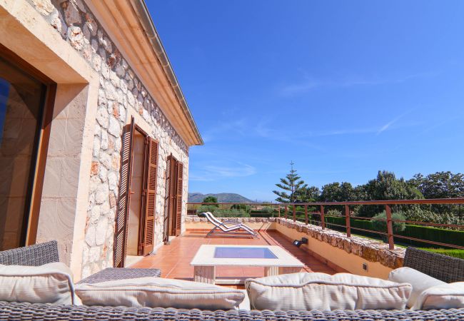 Fazenda em Sa Pobla - Rey del Campo 140 lujosa villa con piscina privada, aire acondicionado, jardín y zona barbacoa Fazenda em Sa Pobla - Rey del Campo 140 lujosa villa con piscina privada, aire acondicionado, jardín y zona barbacoa