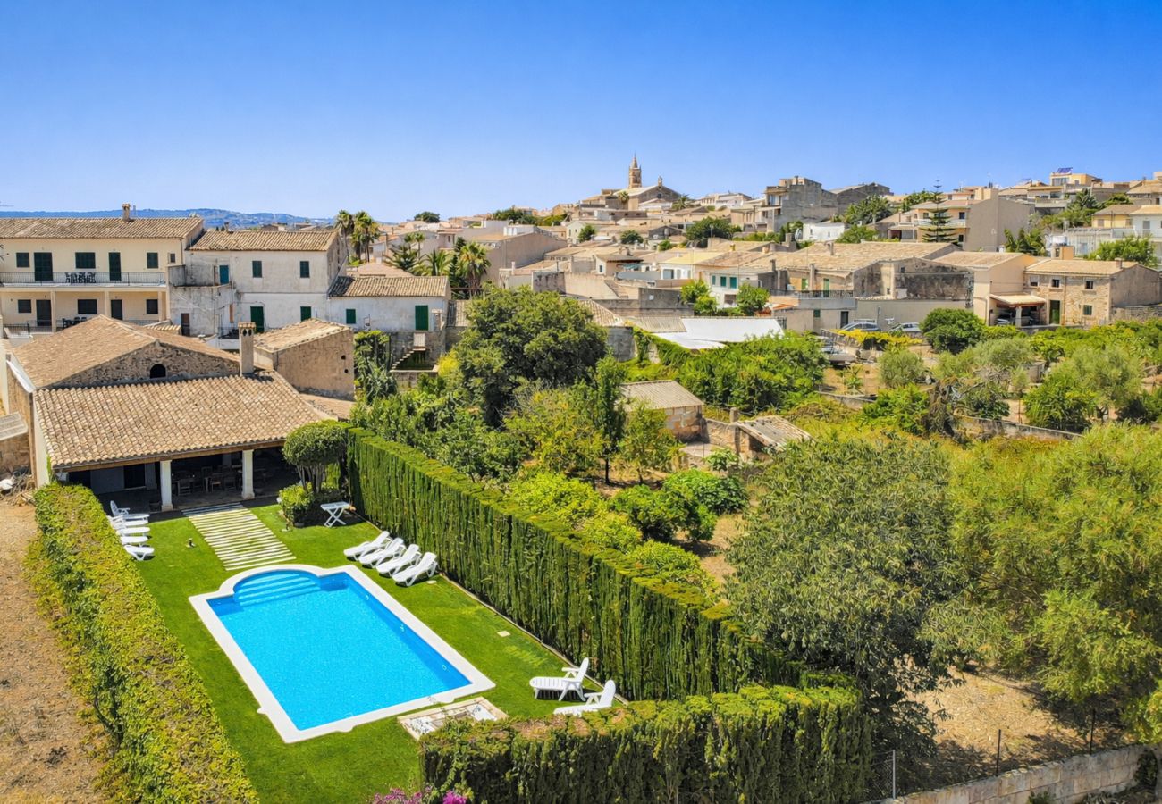 Casa em Llubi - Tofollubí 152 fantástica villa con piscina privada, gran zona exterior, aire acondicionado y zona barbacoa
