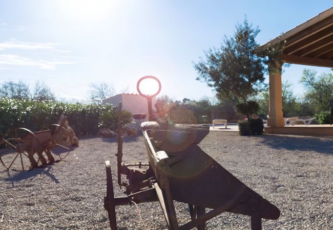 Fazenda em Sineu - Son Rossignol 155 acogedora finca rústica con piscina privada, terraza, barbacoa y WiFi Fazenda em Sineu - Son Rossignol 155 acogedora finca rústica con piscina privada, terraza, barbacoa y WiFi