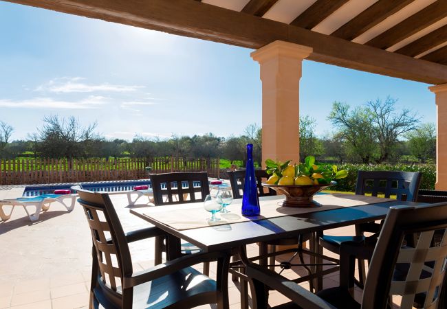 Fazenda em Sineu - Son Rossignol 155 acogedora finca rústica con piscina privada, terraza, barbacoa y WiFi Fazenda em Sineu - Son Rossignol 155 acogedora finca rústica con piscina privada, terraza, barbacoa y WiFi