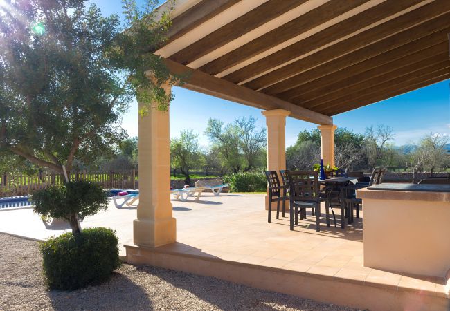 Fazenda em Sineu - Son Rossignol 155 acogedora finca rústica con piscina privada, terraza, barbacoa y WiFi Fazenda em Sineu - Son Rossignol 155 acogedora finca rústica con piscina privada, terraza, barbacoa y WiFi