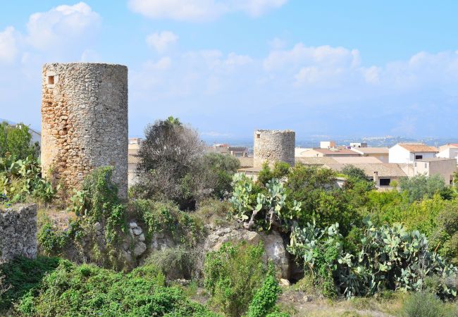 Casa em Muro - Can Bisbe 187 tradicional villa con piscina privada, preciosas vistas, barbacoa y ping pong Casa em Muro - Can Bisbe 187 tradicional villa con piscina privada, preciosas vistas, barbacoa y ping pong