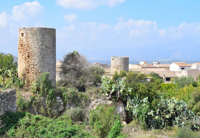 Casa em Muro - Can Bisbe 187 tradicional villa con piscina privada, preciosas vistas, barbacoa y ping pong Casa em Muro - Can Bisbe 187 tradicional villa con piscina privada, preciosas vistas, barbacoa y ping pong