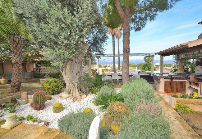 Casa em Muro - Can Bisbe 187 tradicional villa con piscina privada, preciosas vistas, barbacoa y ping pong Casa em Muro - Can Bisbe 187 tradicional villa con piscina privada, preciosas vistas, barbacoa y ping pong