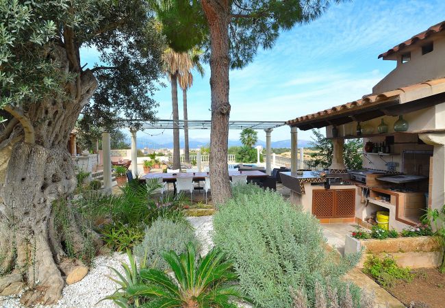 Casa em Muro - Can Bisbe 187 tradicional villa con piscina privada, preciosas vistas, barbacoa y ping pong Casa em Muro - Can Bisbe 187 tradicional villa con piscina privada, preciosas vistas, barbacoa y ping pong