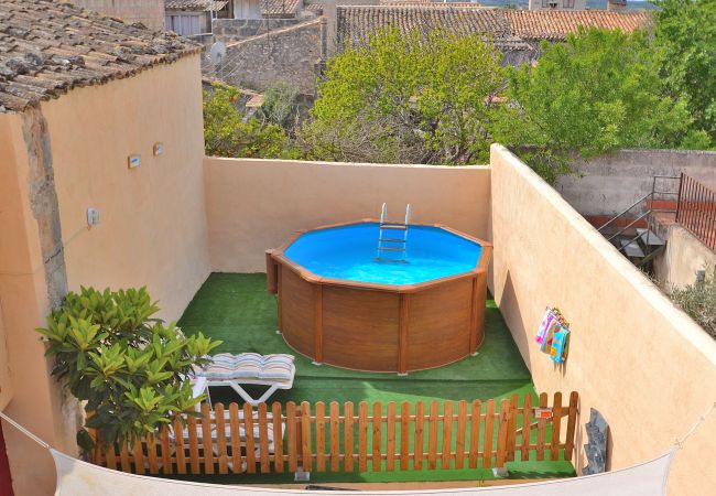Casa em Petra - Es Forn 229 acogedora casa de pueblo con piscina privada, terraza y WiFi Casa em Petra - Es Forn 229 acogedora casa de pueblo con piscina privada, terraza y WiFi