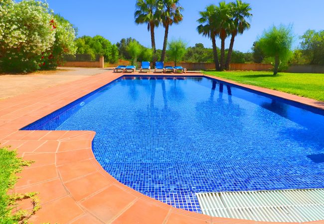 Fazenda em Campos - Can Toni 403 tradicional finca con piscina privada, aire acondicionado, gran jardín y WiFi Fazenda em Campos - Can Toni 403 tradicional finca con piscina privada, aire acondicionado, gran jardín y WiFi