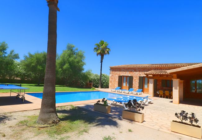 Fazenda em Campos - Can Mates Nou 404 fantastica finca con piscina privada, terraza, ping pong y aire acondicionado Fazenda em Campos - Can Mates Nou 404 fantastica finca con piscina privada, terraza, ping pong y aire acondicionado