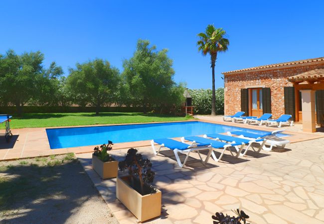 Fazenda em Campos - Can Mates Nou 404 fantastica finca con piscina privada, terraza, ping pong y aire acondicionado Fazenda em Campos - Can Mates Nou 404 fantastica finca con piscina privada, terraza, ping pong y aire acondicionado