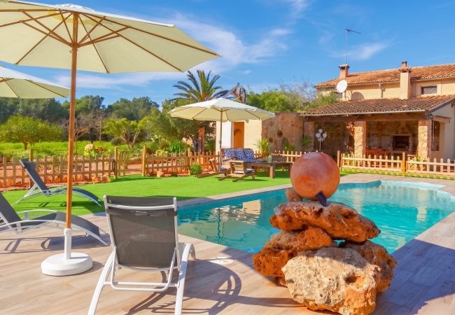Fazenda em Llucmajor - Son Antem 420 fantástica finca con piscina privada, terraza, barbacoa y aire acondicionado