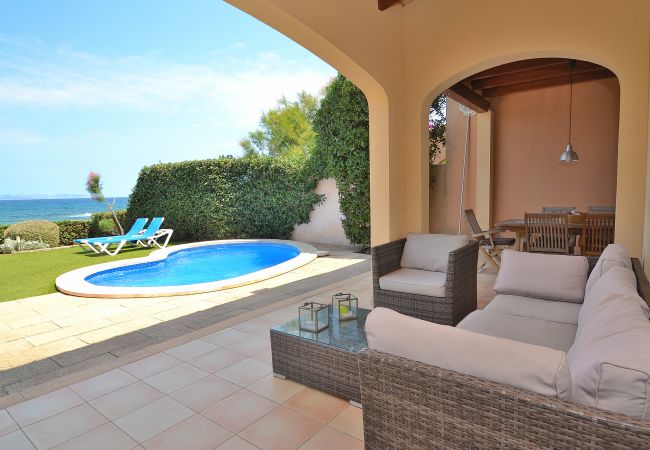 Villa em Colonia de Sant Pere - Embat 017 villa con piscina privada y acceso directo al mar, jardín y aire acondicionado Villa em Colonia de Sant Pere - Embat 017 villa con piscina privada y acceso directo al mar, jardín y aire acondicionado