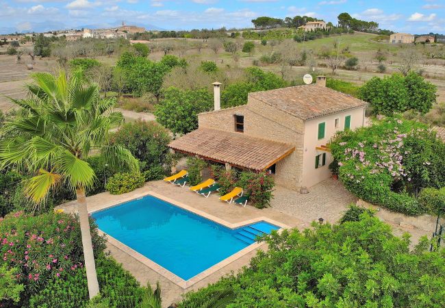 Fazenda em Lloret de Vistalegre - Can Blanc 018 finca rústica con piscina privada, aire acondicionado, terraza y barbacoa Fazenda em Lloret de Vistalegre - Can Blanc 018 finca rústica con piscina privada, aire acondicionado, terraza y barbacoa