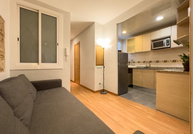 Apartamento em Barcelona - Bonito apartamento restaurado para alugar em Barcelona com terraço privado Apartamento em Barcelona - Bonito apartamento restaurado para alugar em Barcelona com terraço privado