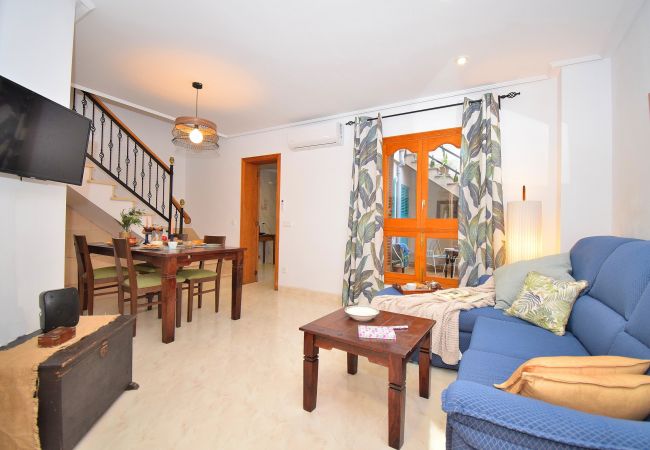 Casa em Muro - Ca Ses Nines 003 fantástica casa de pueblo con terraza, barbacoa, aire acondicionado y WiFi Casa em Muro - Ca Ses Nines 003 fantástica casa de pueblo con terraza, barbacoa, aire acondicionado y WiFi