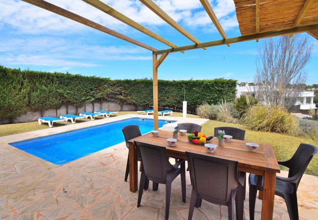 Chalet em Cala d'Or - Can Baltasar 224 fantástica villa con piscina privada, jardín, barbacoa y aire acondicionado