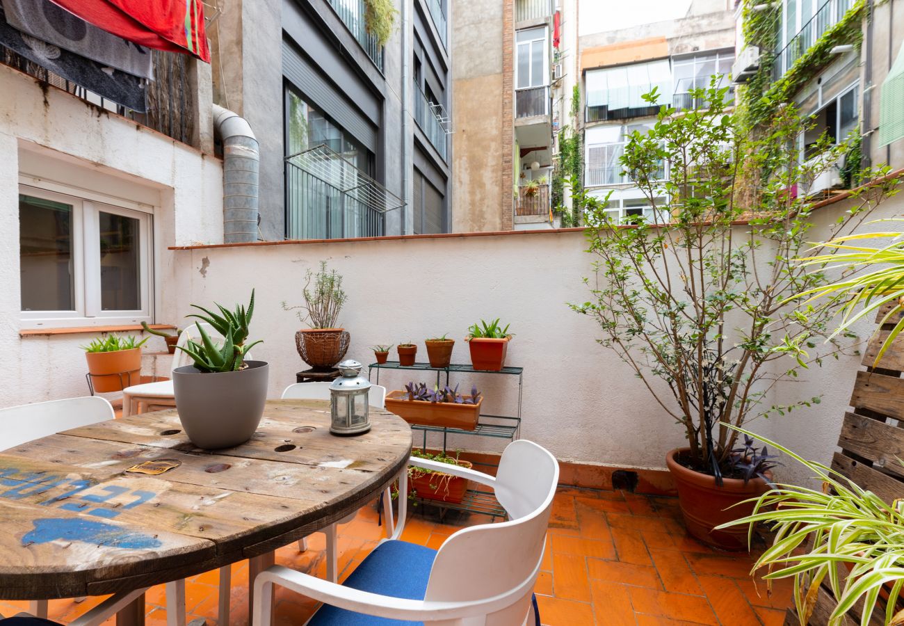 Apartamento em Barcelona - TERRAÇO PRIVADO, 4 quartos, 2 casas de banho Apartamento em Barcelona - TERRAÇO PRIVADO, 4 quartos, 2 casas de banho