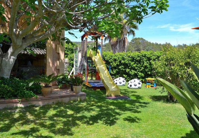 Villa em Binissalem - Casa Binissagar II 106 lujosa villa con piscina privada, sauna, jacuzzi, zona infantil y barbacoa Villa em Binissalem - Casa Binissagar II 106 lujosa villa con piscina privada, sauna, jacuzzi, zona infantil y barbacoa