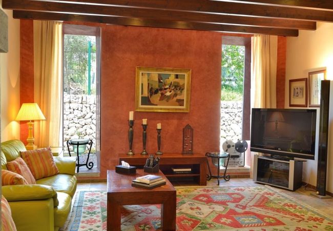 Villa em Binissalem - Casa Binissagar II 106 lujosa villa con piscina privada, sauna, jacuzzi, zona infantil y barbacoa Villa em Binissalem - Casa Binissagar II 106 lujosa villa con piscina privada, sauna, jacuzzi, zona infantil y barbacoa