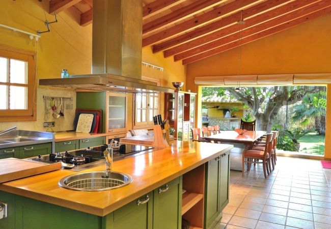 Villa em Binissalem - Casa Binissagar II 106 lujosa villa con piscina privada, sauna, jacuzzi, zona infantil y barbacoa Villa em Binissalem - Casa Binissagar II 106 lujosa villa con piscina privada, sauna, jacuzzi, zona infantil y barbacoa