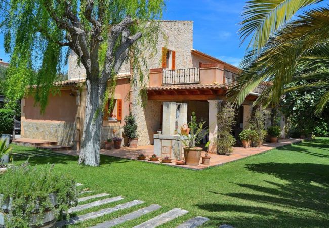 Villa em Binissalem - Casa Binissagar II 106 lujosa villa con piscina privada, sauna, jacuzzi, zona infantil y barbacoa Villa em Binissalem - Casa Binissagar II 106 lujosa villa con piscina privada, sauna, jacuzzi, zona infantil y barbacoa
