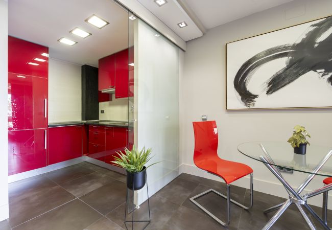 Apartamento em Madrid - Alquiler Mensual en Madrid – Piso Exterior con 1 Dormitorio + Estudio y 2 Baños.Temporal Apartamento em Madrid - Alquiler Mensual en Madrid – Piso Exterior con 1 Dormitorio + Estudio y 2 Baños.Temporal