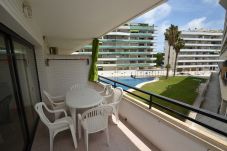 Apartment in Salou - Riviera Park 2:Terrace pool view-Near Salou Beaches and Center-A/C et linen included