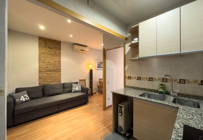 Apartment in Barcelona - Cute restored flat for rent with private terrace in Barcelona center, Gracia Apartment in Barcelona - Cute restored flat for rent with private terrace in Barcelona center, Gracia