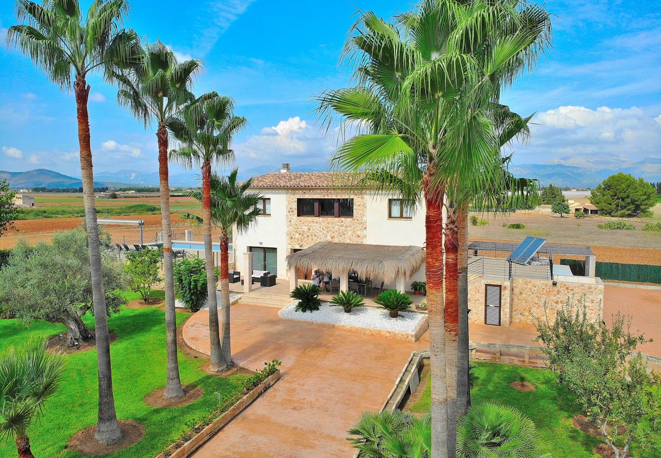 Country house in Muro - Son Sastre 024 luxurious villa with large swimming pool, air conditioning, garden and terrace Country house in Muro - Son Sastre 024 luxurious villa with large swimming pool, air conditioning, garden and terrace