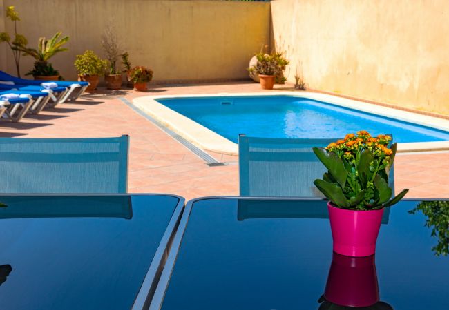 House in Muro - Marimar 039 fantastic house ideal for groups with pool, air conditioning, BBQ and WiFi House in Muro - Marimar 039 fantastic house ideal for groups with pool, air conditioning, BBQ and WiFi