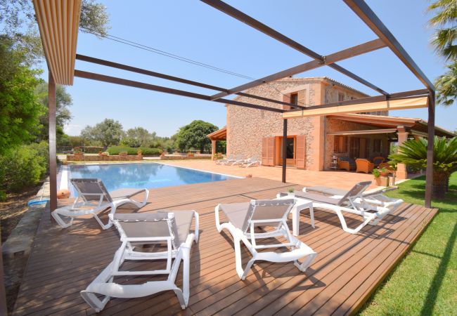 Country house in Muro - Son Auba Gran 043 fantastic villa in the nature, private pool, barbecue and WiFi Country house in Muro - Son Auba Gran 043 fantastic villa in the nature, private pool, barbecue and WiFi