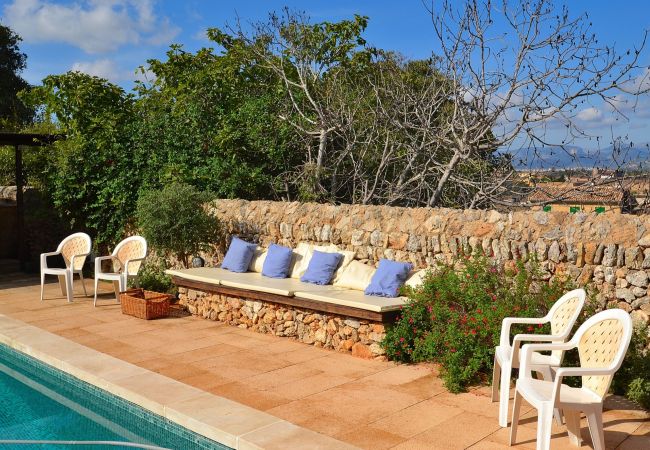 Country house in Llubi - Son Barraquer 047 traditional finca with pool and magnificent garden Country house in Llubi - Son Barraquer 047 traditional finca with pool and magnificent garden