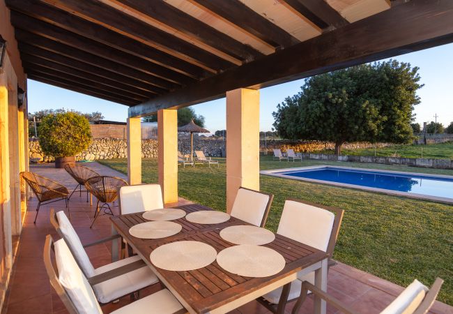 Villa in Santa Margalida - Villa Vernissa - Finca with large pool close to Can Picafort and the best beaches from the beautiful island !   Villa in Santa Margalida - Villa Vernissa - Finca with large pool close to Can Picafort and the best beaches from the beautiful island !