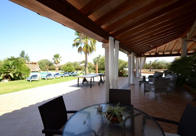 Country house in Muro - Can Gamundí 052 fantastic finca with private swimming pool, playground, air conditioning and barbecue Country house in Muro - Can Gamundí 052 fantastic finca with private swimming pool, playground, air conditioning and barbecue