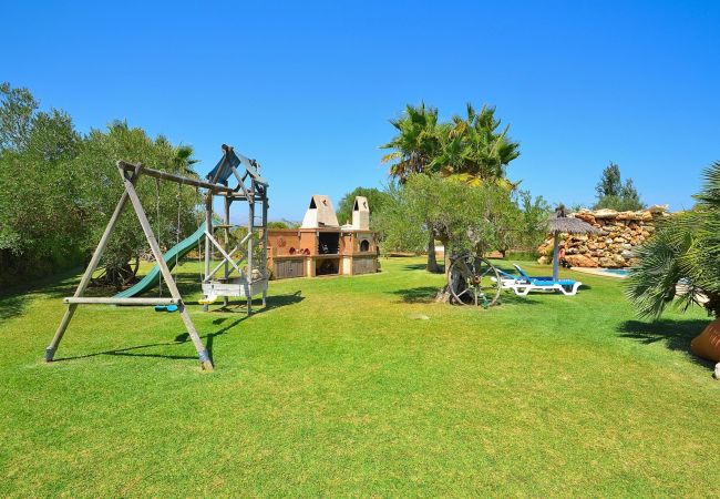 Country house in Muro - Can Gamundí 052 fantastic finca with private swimming pool, playground, air conditioning and barbecue Country house in Muro - Can Gamundí 052 fantastic finca with private swimming pool, playground, air conditioning and barbecue