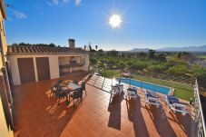 Country house in Muro - Els Tarongers 081 fantastic finca with private pool, air conditioning, terrace and barbecue