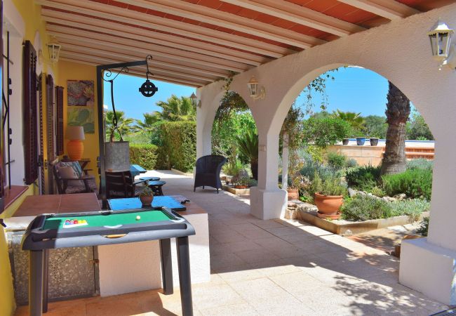 Country house in Santa Margalida - Can Burguet 099 charming finca in the countryside with beautiful garden, private pool and WiFi Country house in Santa Margalida - Can Burguet 099 charming finca in the countryside with beautiful garden, private pool and WiFi