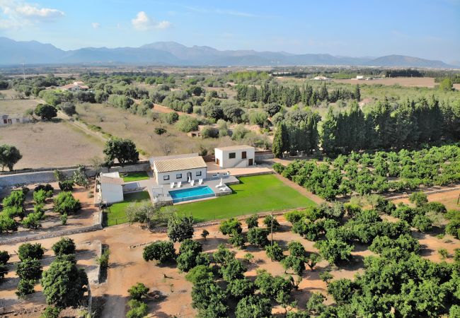 Country house in Llubi - Son Calet 156 modern villa with private pool, garden, barbecue area and air-conditioning Country house in Llubi - Son Calet 156 modern villa with private pool, garden, barbecue area and air-conditioning