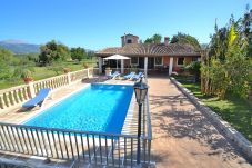 Country house in Inca - Tramuntana 171 fantastic villa with private pool, terrace, air-conditioning and WiFi