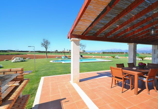 Country house in Muro - Flor de Sal 178 majestic modern villa with private pool, air-conditioning and BBQ Country house in Muro - Flor de Sal 178 majestic modern villa with private pool, air-conditioning and BBQ