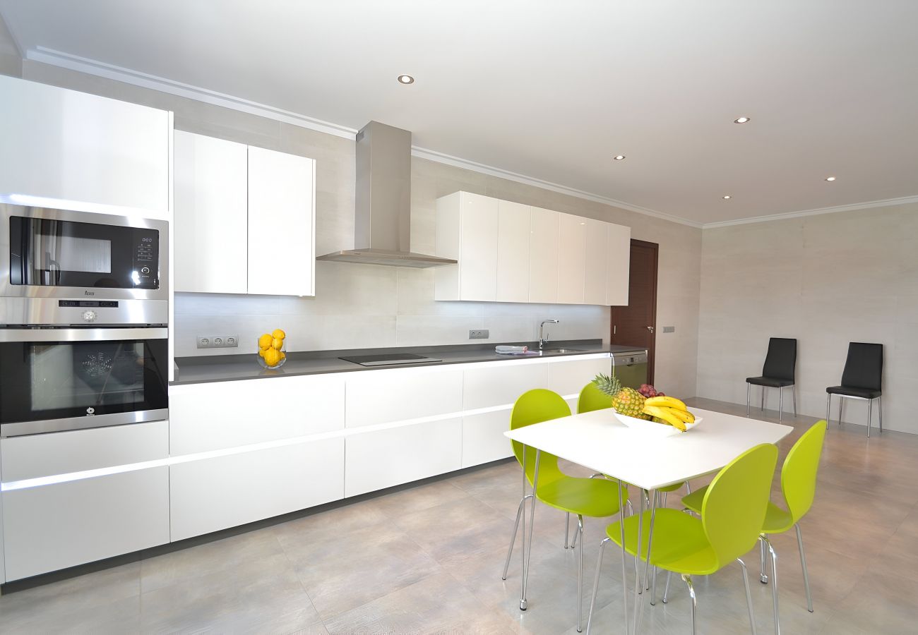 Country house in Muro - Flor de Sal 178 majestic modern villa with private pool, air-conditioning and BBQ Country house in Muro - Flor de Sal 178 majestic modern villa with private pool, air-conditioning and BBQ