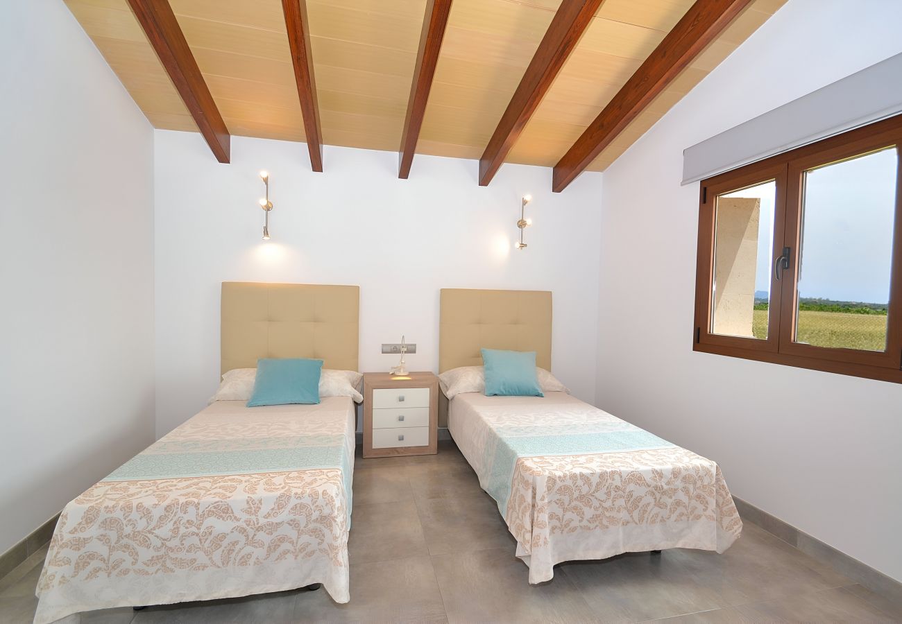 Country house in Muro - Flor de Sal 178 majestic modern villa with private pool, air-conditioning and BBQ Country house in Muro - Flor de Sal 178 majestic modern villa with private pool, air-conditioning and BBQ