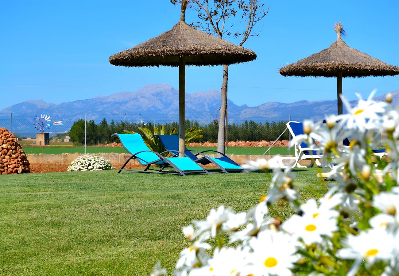 Country house in Muro - Flor de Sal 178 majestic modern villa with private pool, air-conditioning and BBQ Country house in Muro - Flor de Sal 178 majestic modern villa with private pool, air-conditioning and BBQ